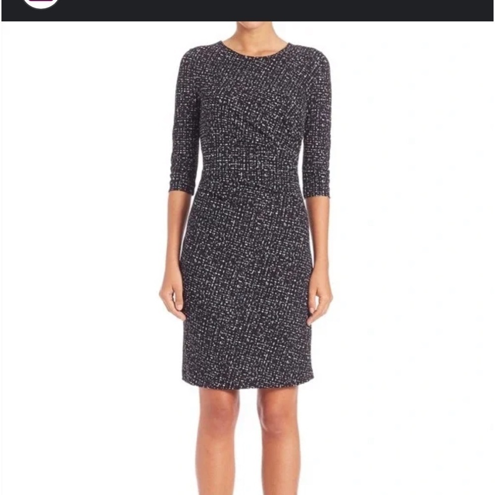 Boss Hugo boss epulina printed jersey dress small